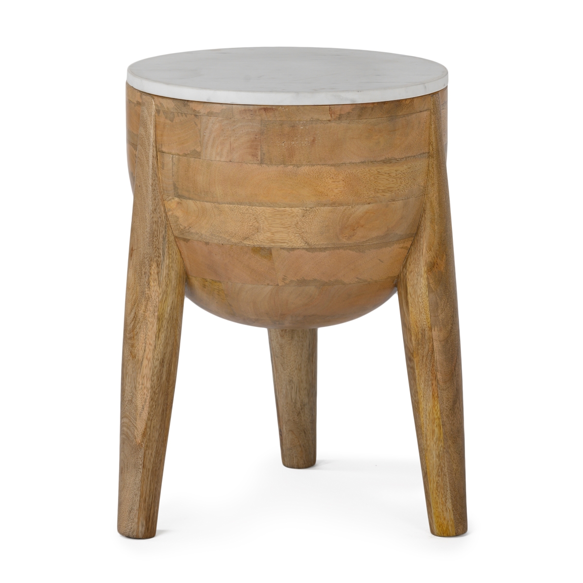 LVR00558 21 in. Stance Short Accent Table, Natural
