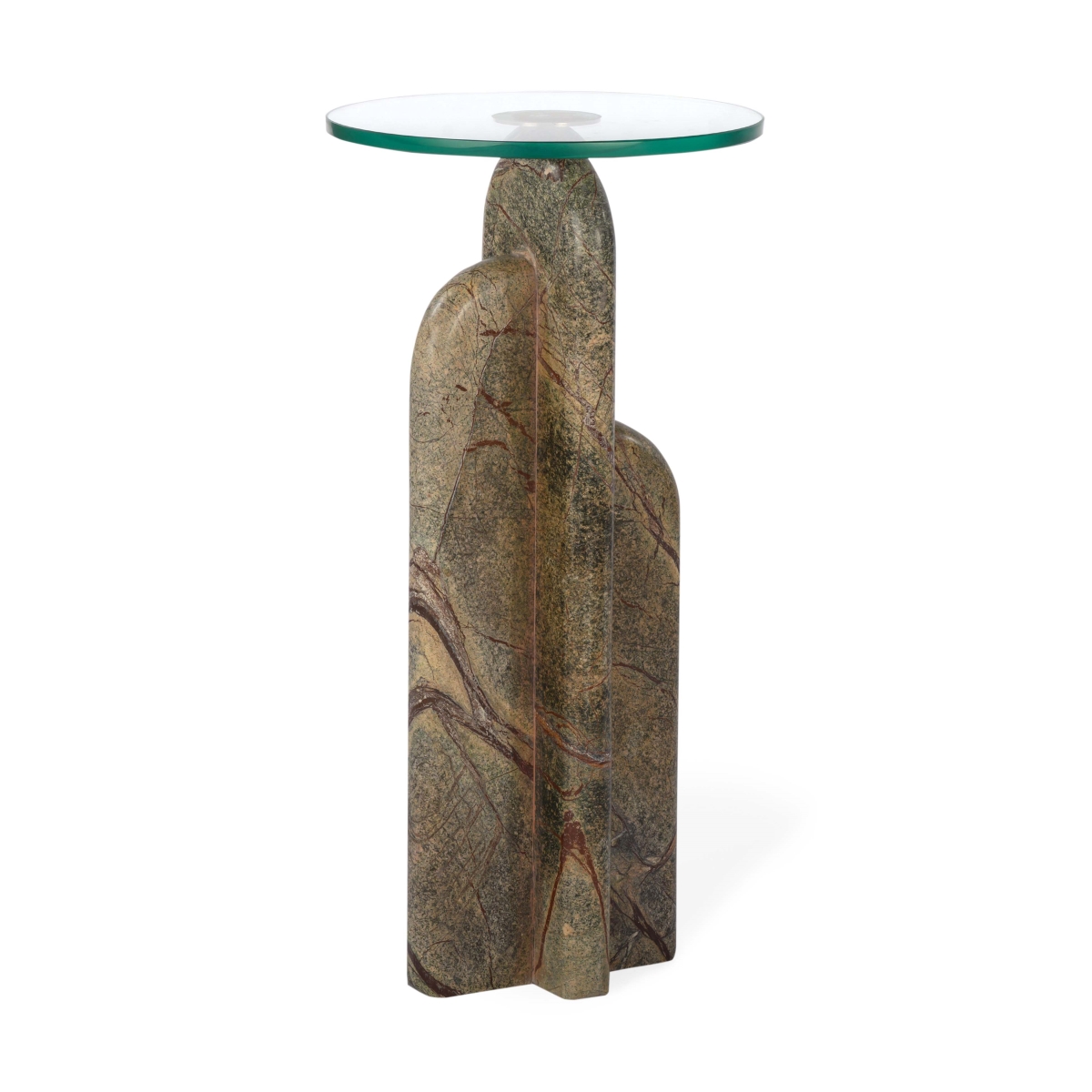 LVR00581 24.5 in. Archway Drink Table, Green