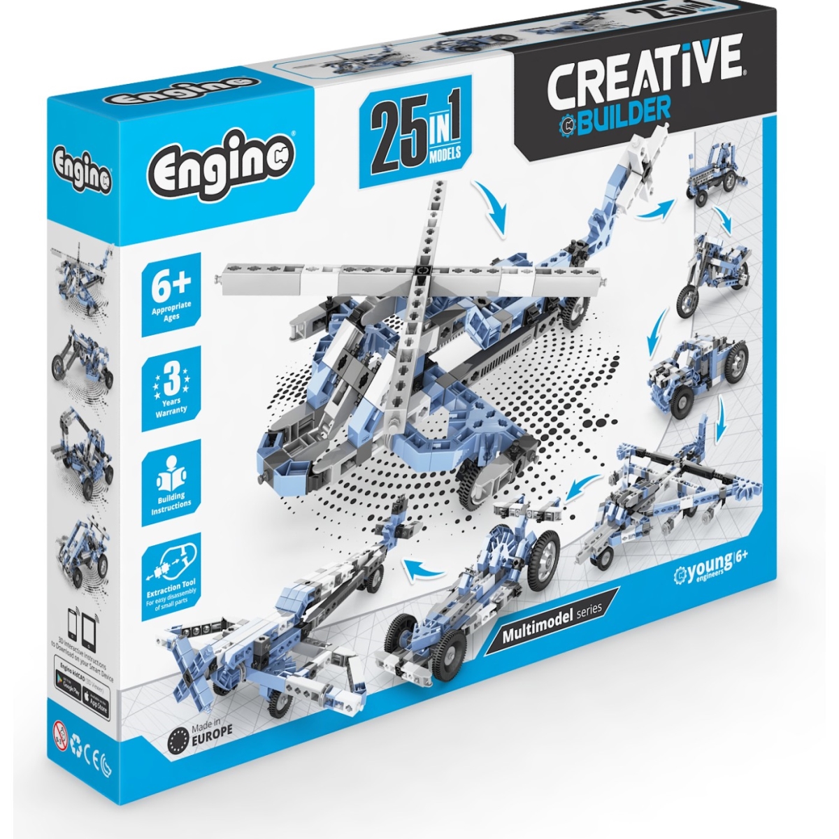 Picture of Engino 2531 Creative Builder 25 Models Multimodel Set