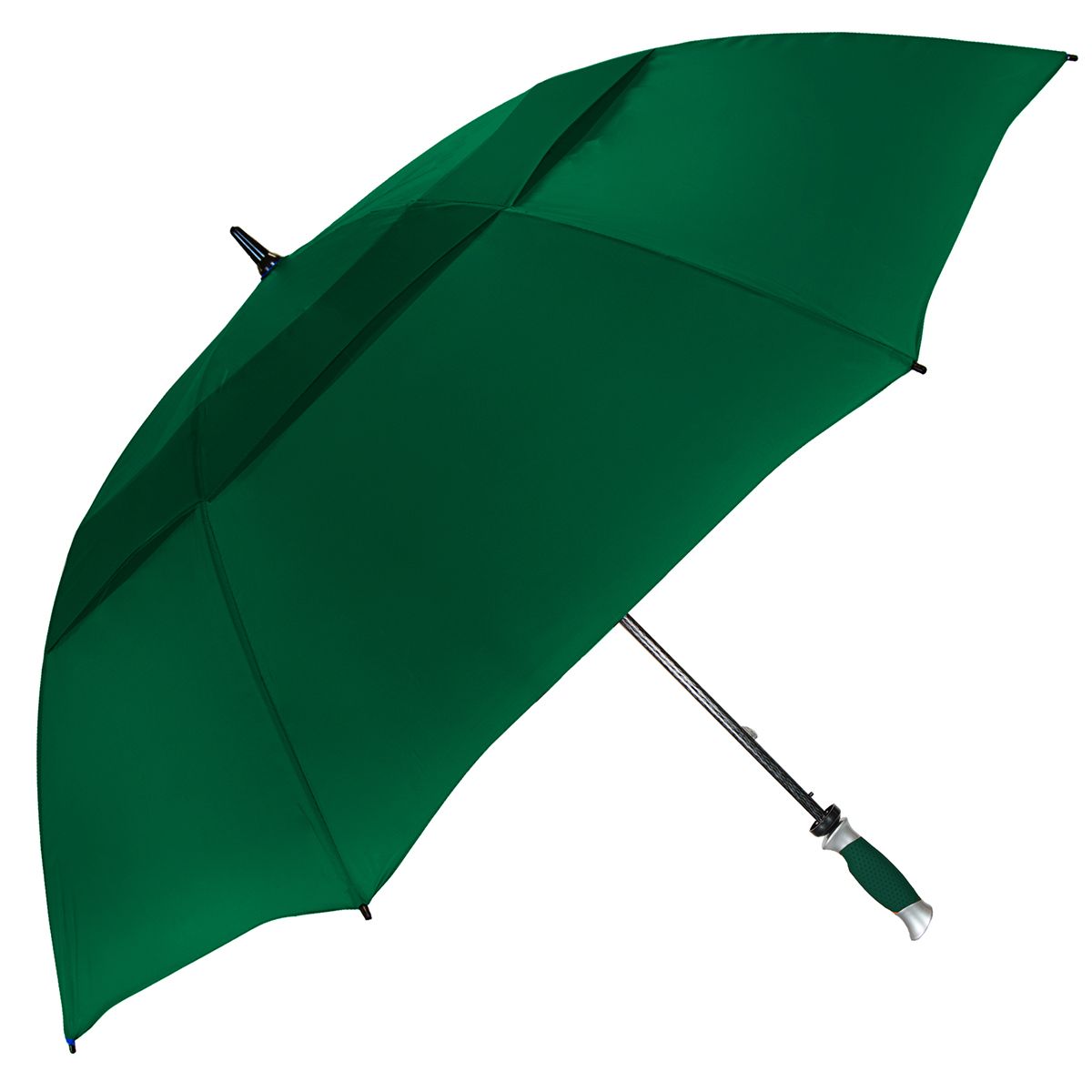 62 in. Vented Typhoon Tamer Umbrella, Green
