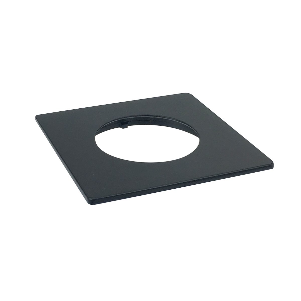 Picture of Nora Lighting NM2-2SETB 2 in. M2 Square Trim Ring for NM2-2R270 Round Elbow Downlight, Black
