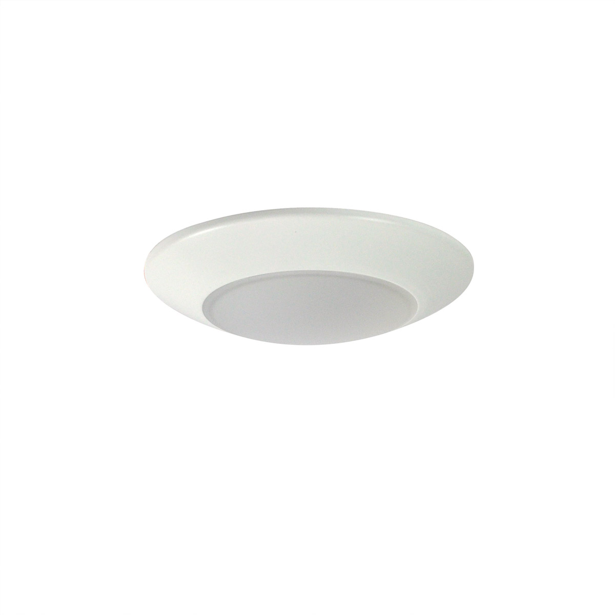 Nora Lighting NLOPAC-R4509T2450W 4 in. 5000K AC Opal Title 24 Surface Mount Ceiling Light, White - 700 Lumen & 10.5W
