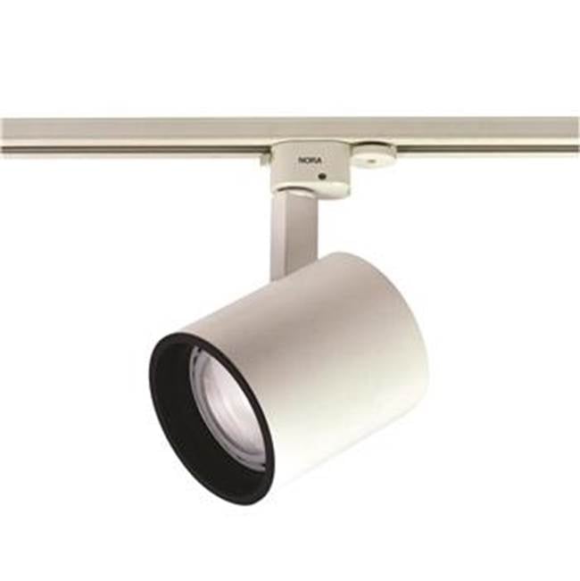 Picture of Nora Lighting NTH-930W Par 30 Architectural Cylinder Track Fixture, White