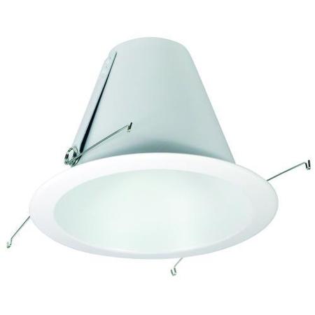 Nora Lighting NTM-710WAL 6 in. Air-Tight Aluminum Cone Reflector, White