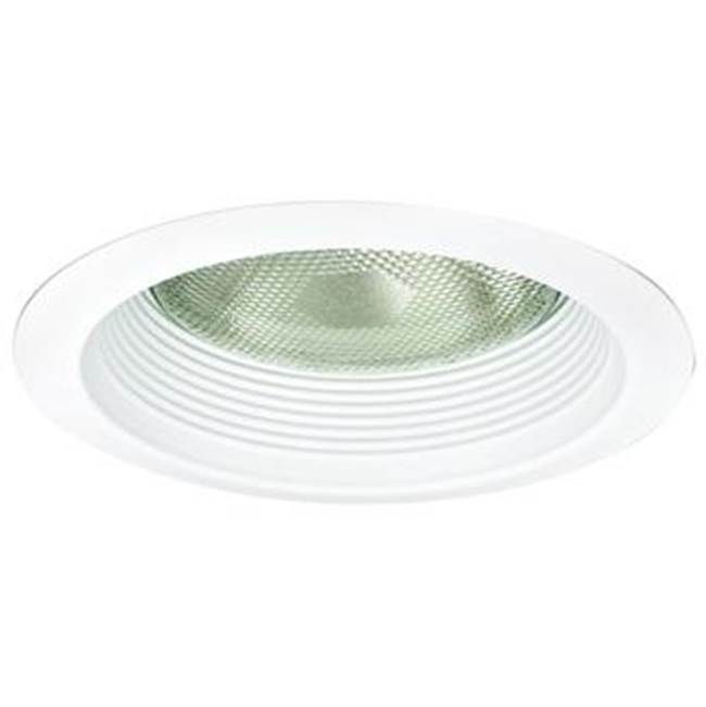 6 in. Air-Tight Baffled Lensless Shower Trim, Bronze