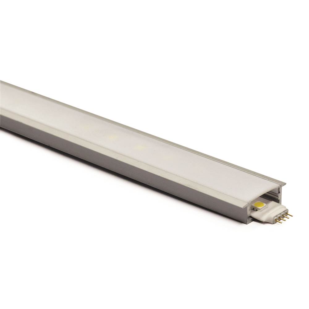 Nora Lighting NATL-C23A 4 ft. Aluminum Shallow Channel with Wing
