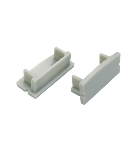 Aluminum Channel End Cap with Wing