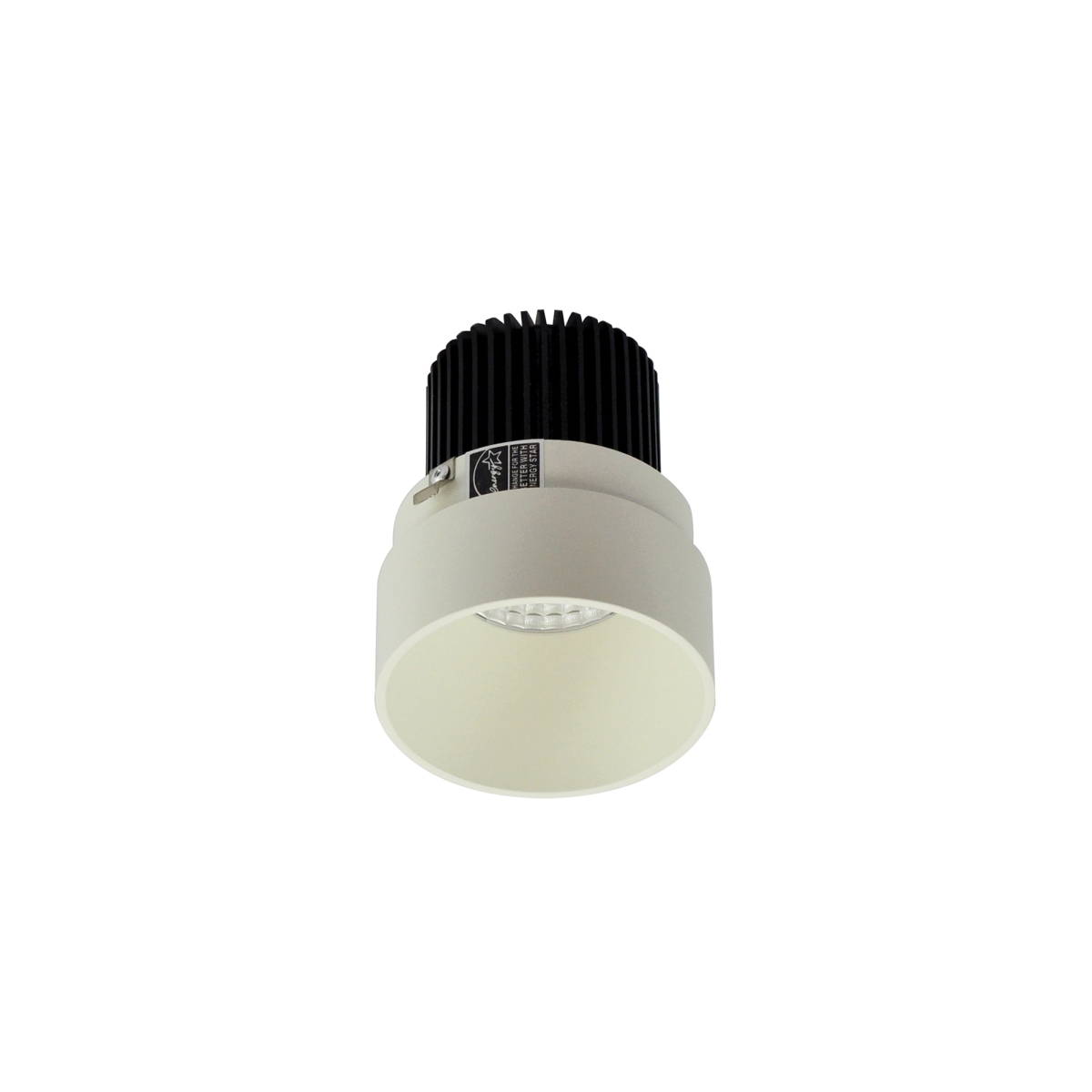 Nora Lighting NIO-2RTLNDC30XWW-10 2in. Iolite Round Trimless Reflector Non-Adjustable Trim - White