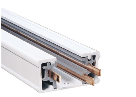 Nora Lighting  8 ft. 1 Circuit Track White