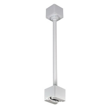 NT-322W-12 12in. Extension Rod - White - 1 & 2 Circuit - Adjustable Length