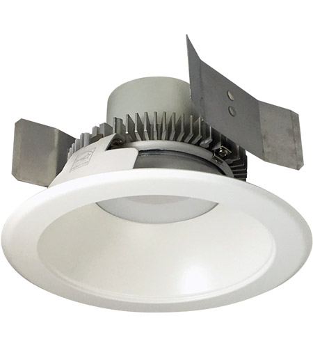 Nora Lighting NLCBC2-55130WW-10 5 in. 120V Triac & ELV Dimming Cobalt Click LED Retrofit Round Reflector, White - 1000 Lumen
