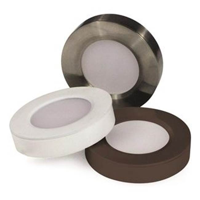 Nora Lighting NMP-LED30B 3000K 12V Josh LED Puck Light, Black