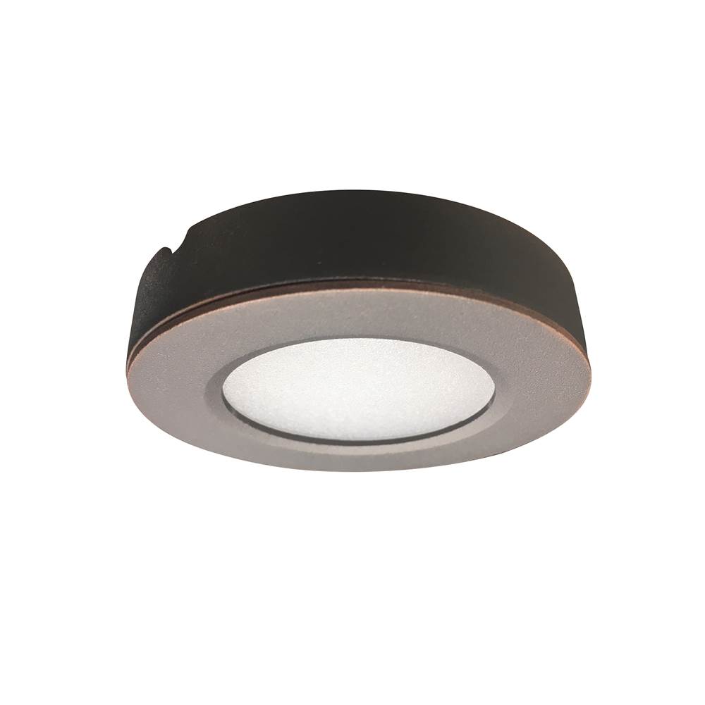Nora Lighting NMP-LED35BZ 3500K 12V Josh LED Puck Light, Bronze