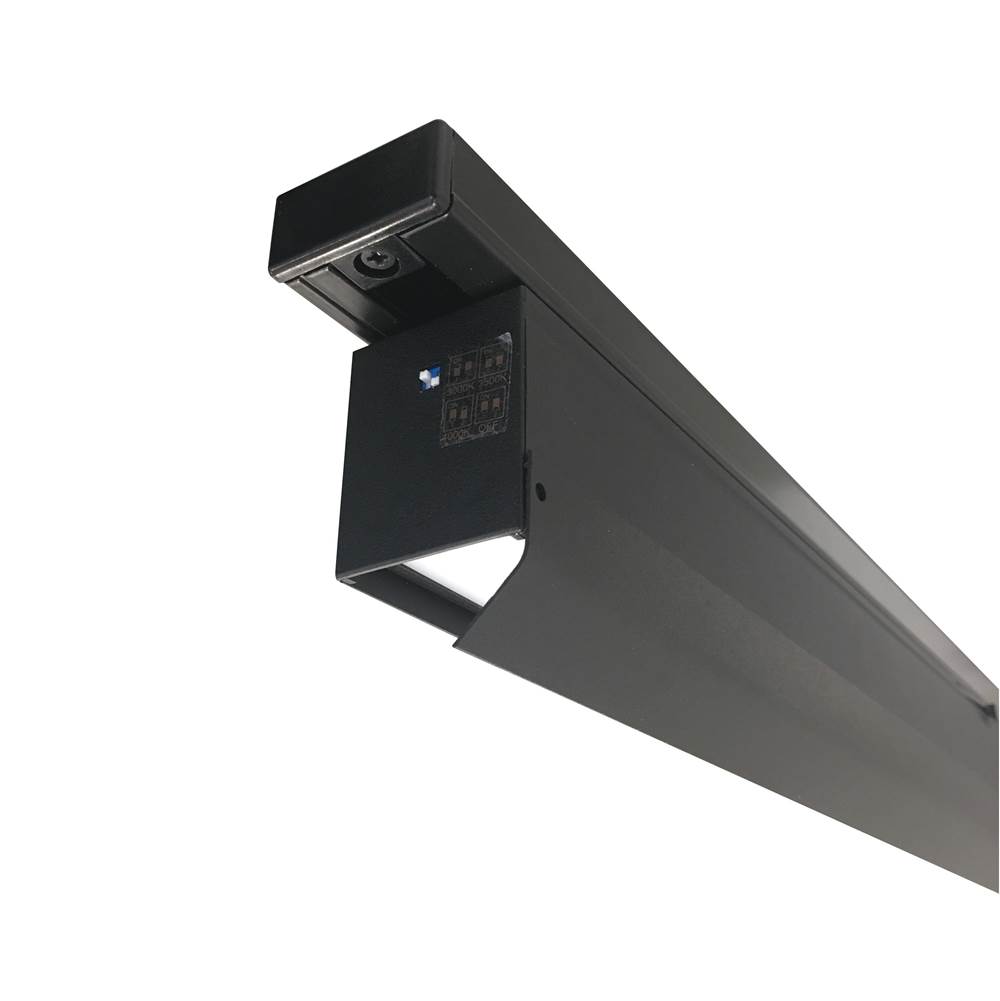 4 ft. LED Track Visor - White - Dimmable - Glare Control
