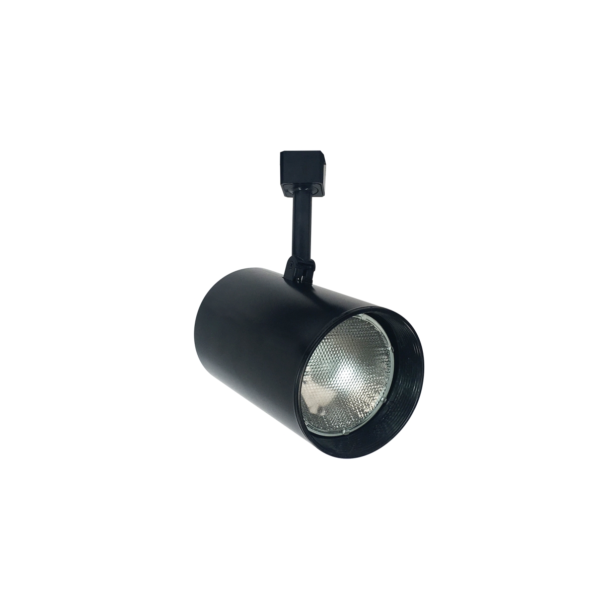 NTH-102W-A PAR30 Flatback Cylinder - White - Adjustable Light Source - Black Baffle