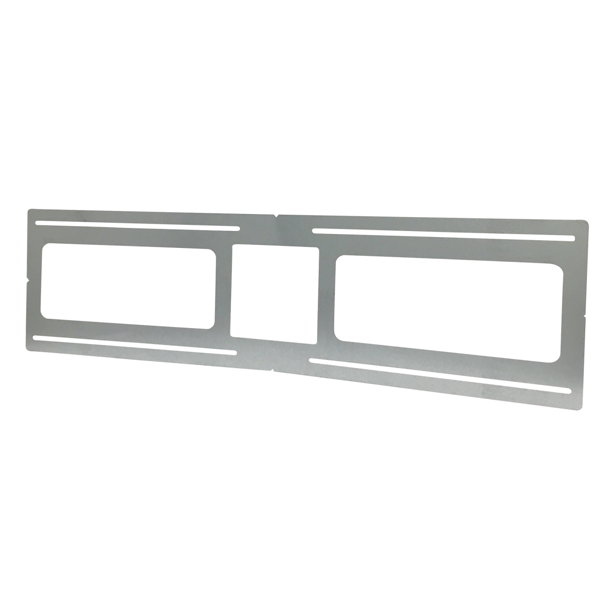 4in. Square New Construction Frame-In Plate - White - 1 Pack - Canless Design
