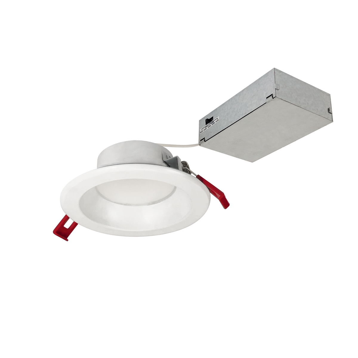 Nora Lighting  4 in. LED Downlight Matte Powder White