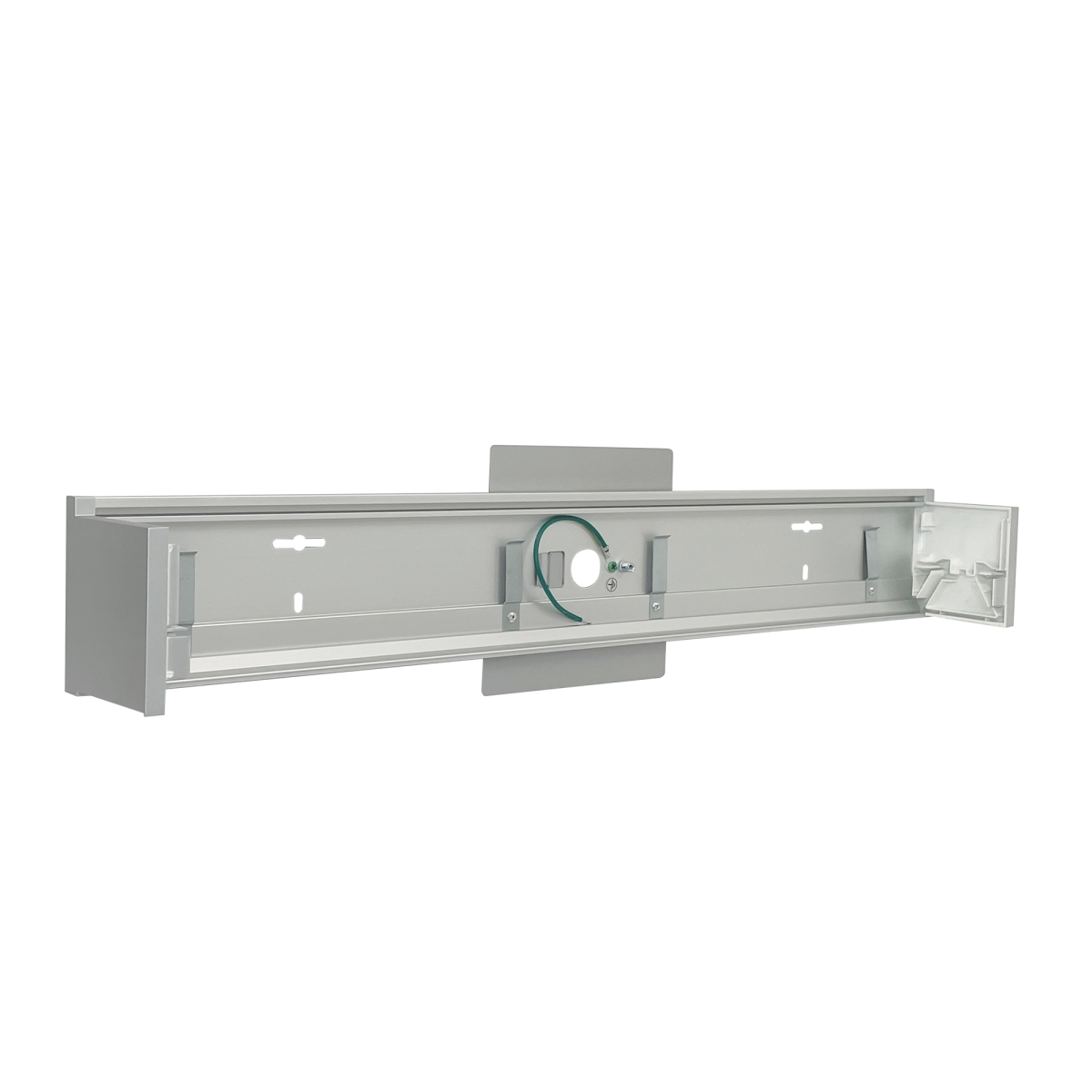 Nora Lighting NLUD-2WMA 2 ft. Nlud 2 Linear Wall Mount Kit, Aluminum