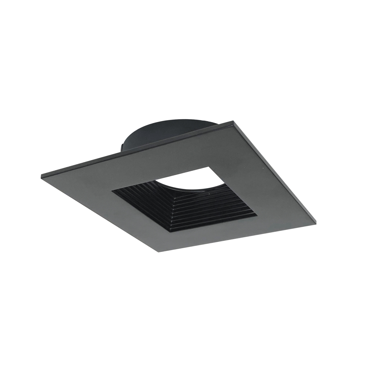 Nora Lighting NM4-SDTB Square Baffle Trim for NM4-RDC, Matte Black