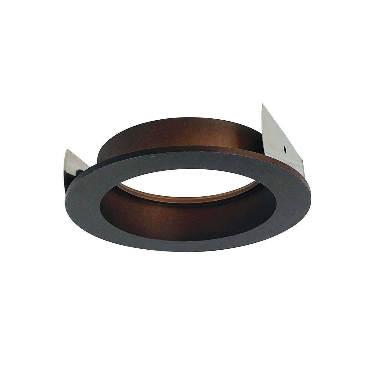 Nora Lighting NIO-4RTFABZ 4 in. Iolite Trimless to Flanged Converter Accessory, Bronze