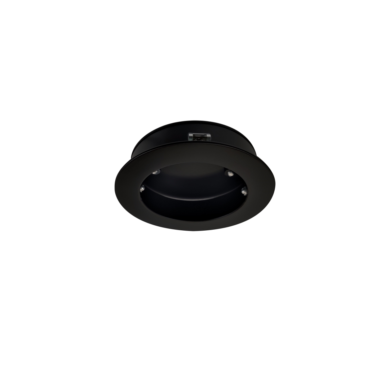 Picture of Nora Lighting NMP-ARECB Adjustable LED Puck Light Recessed Mounting Bracket, Black