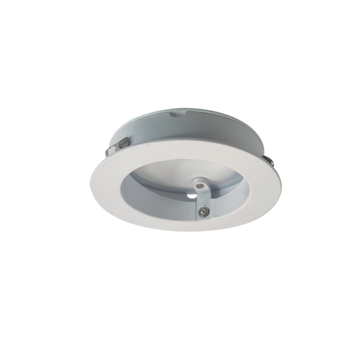 Picture of Nora Lighting NMP-ARECW Adjustable LED Puck Light Recessed Mounting Bracket, White