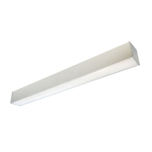 Nora Lighting  8 ft. 4000K L-Line Recessed LED Linear, Aluminum