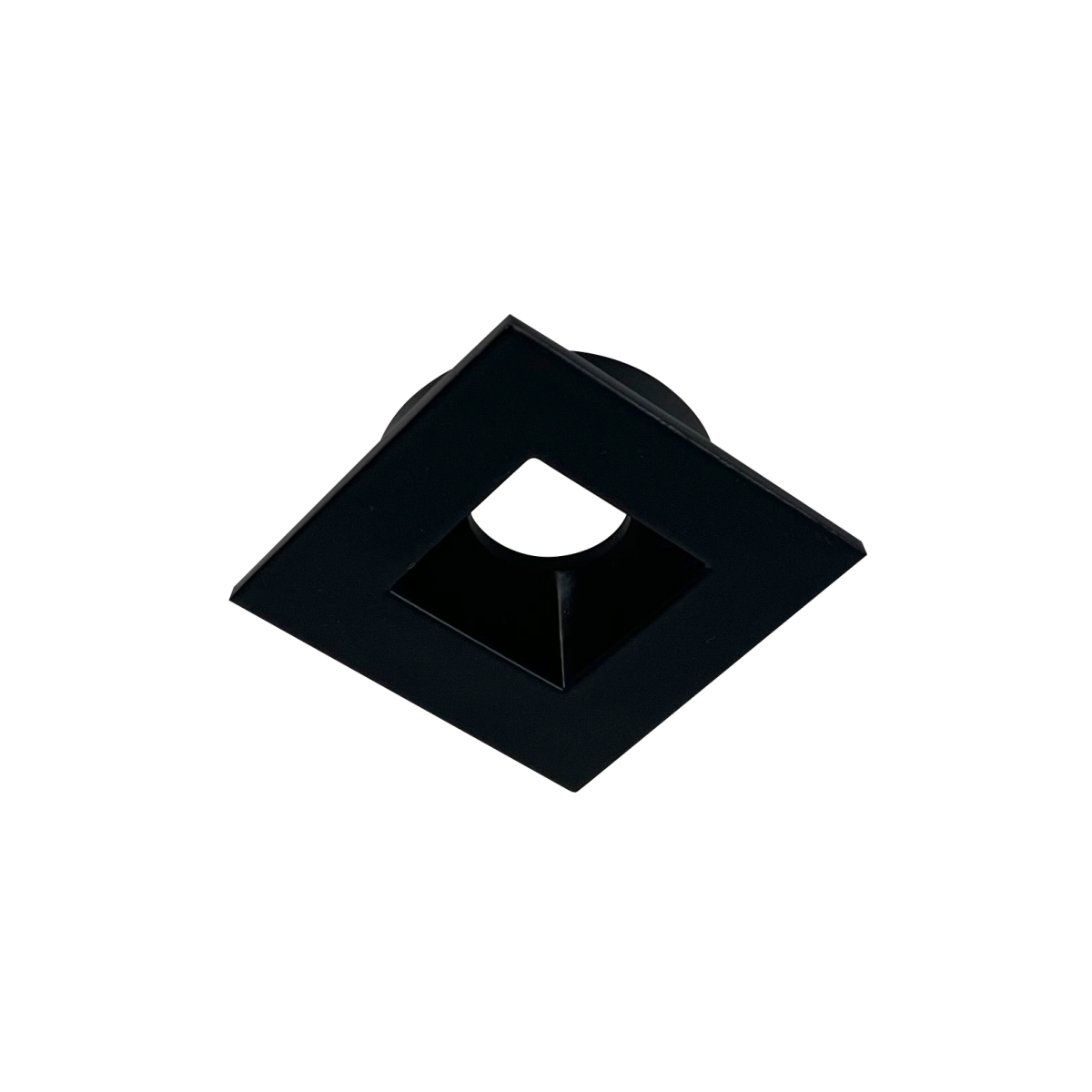 Nora Lighting NM1-PSDTBB Square Trim for NM1-PRDC, Matte Black