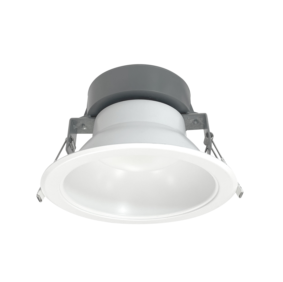 Nora Lighting  6in. Quartz Tunable White & Tunable Wattage Recessed LED Downlight Matte Powder White