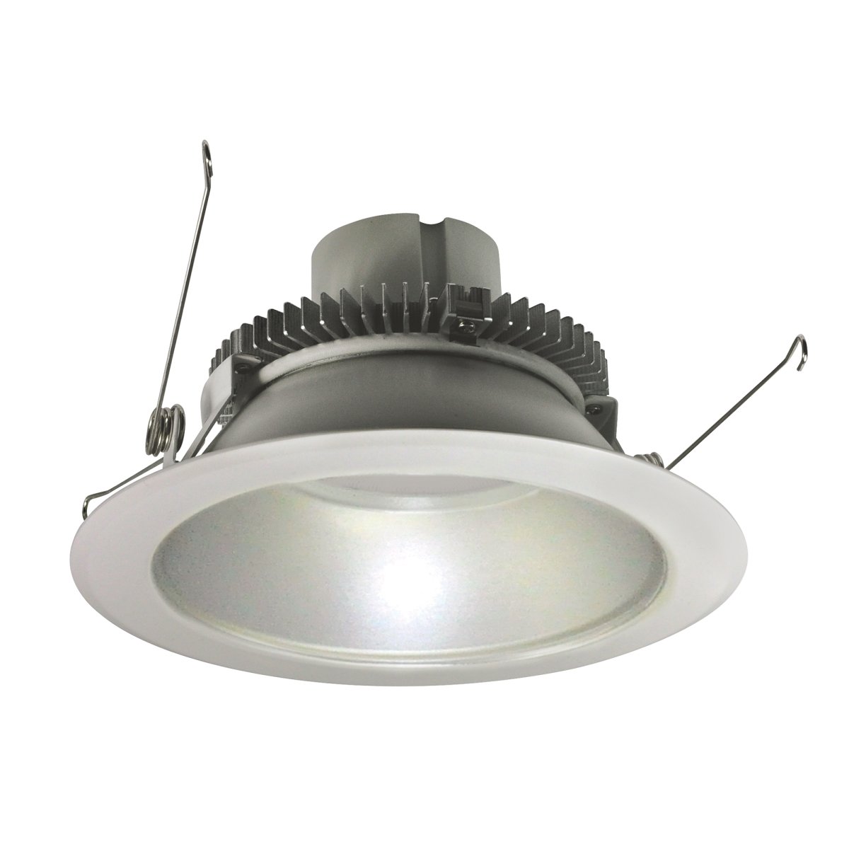 Picture of Nora Lighting NLCBC2-65127HZW-A 6 in. 750lm 10W 2700K Cobalt Click LED Retrofit Round Reflector with Flange&#44; Haze & White