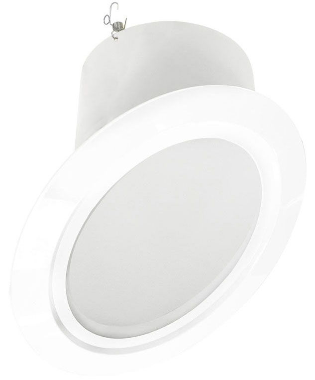 Nora Lighting NTM-616-45W 6 in. Super-Sloped Reflector Trim, White