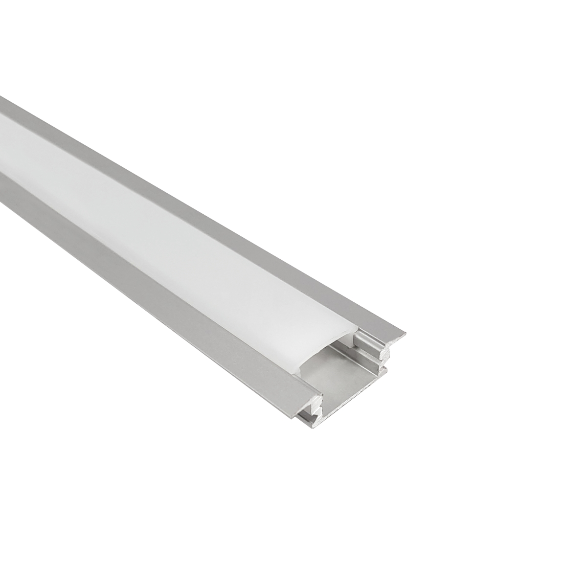 Nora Lighting NATL2-C23A 4 ft. Shallow Channel with Wings for NUTP14, Aluminum