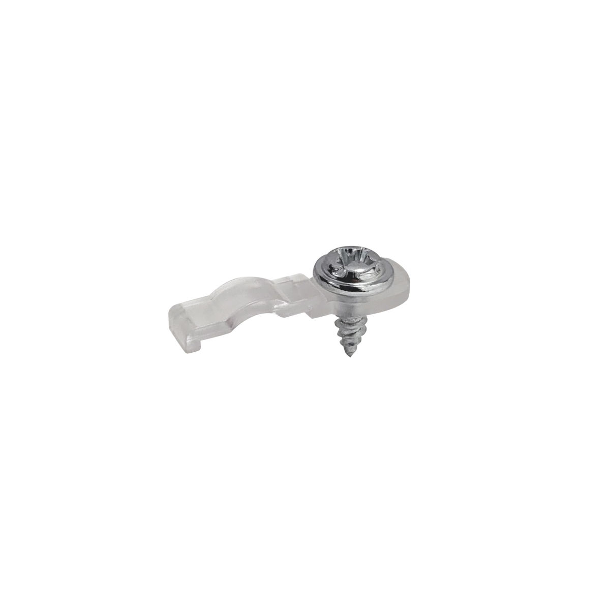 Nora Lighting NATLCB-709 Clear Mounting Clips & Screws for NUTP14 Tape Light