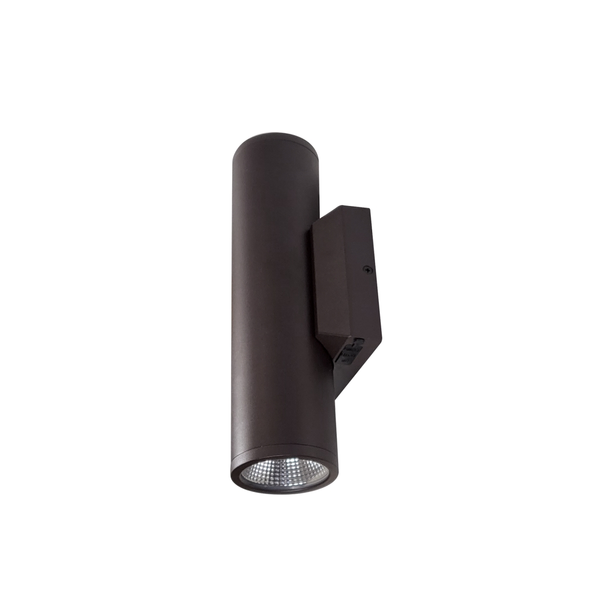 Picture of Nora Lighting NYUD-3L1345BZ 3 in. Up & Down Wall Mounted LED Cylinder with Selectable CCT&#44; Bronze finish