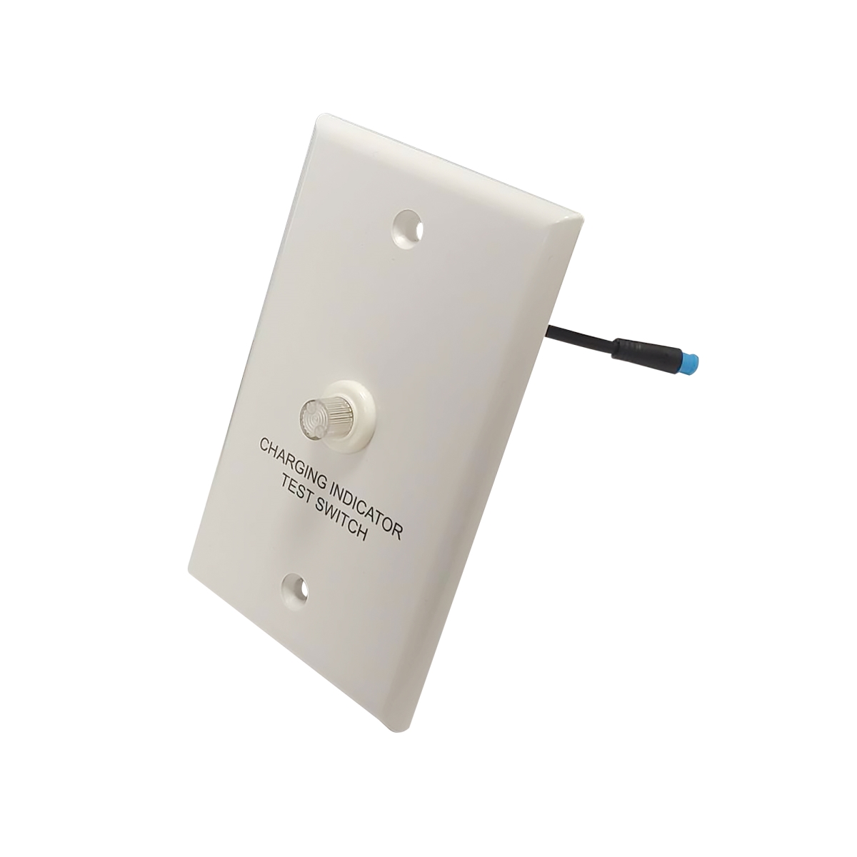 Nora Lighting NEPKA-20LEDFPTS EM Replacement Face Plate & Test Switch for NEPK-20LEDUNV
