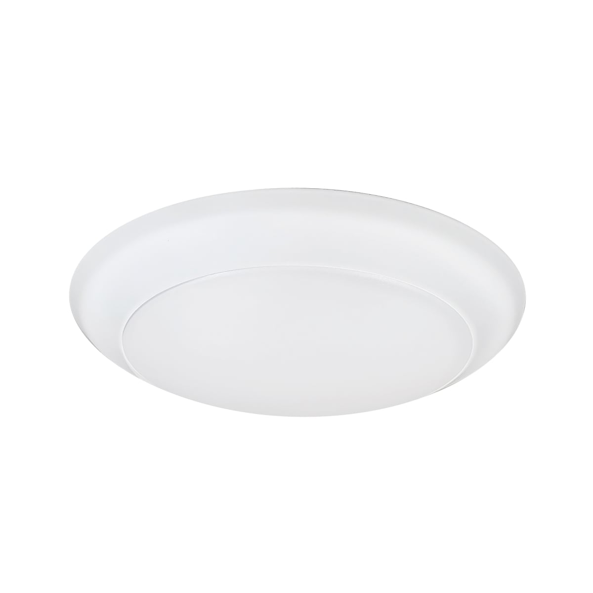 Nora Lighting  6 in. 1100 Lumen 16.5 watt 2700K AC Opal LED Surface Mount, White