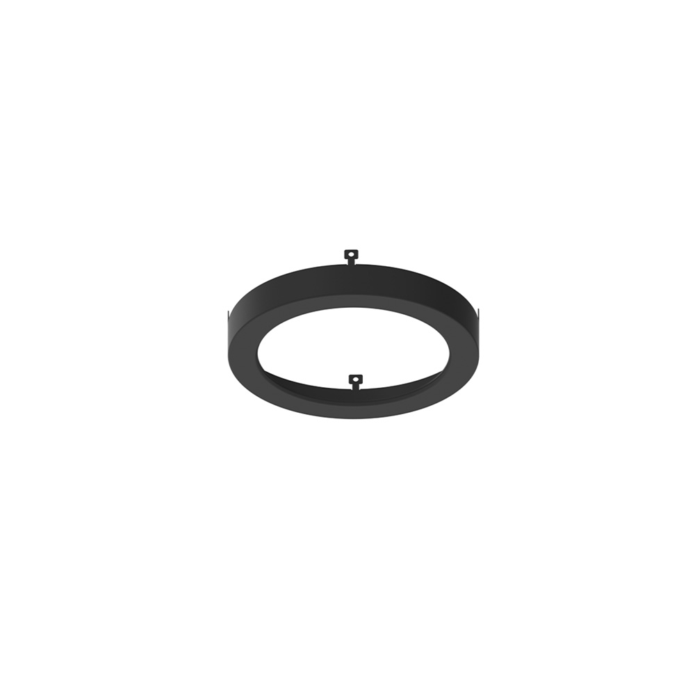 Nora Lighting NELO-4RB 4 in. Decorative Metal Ring - Black