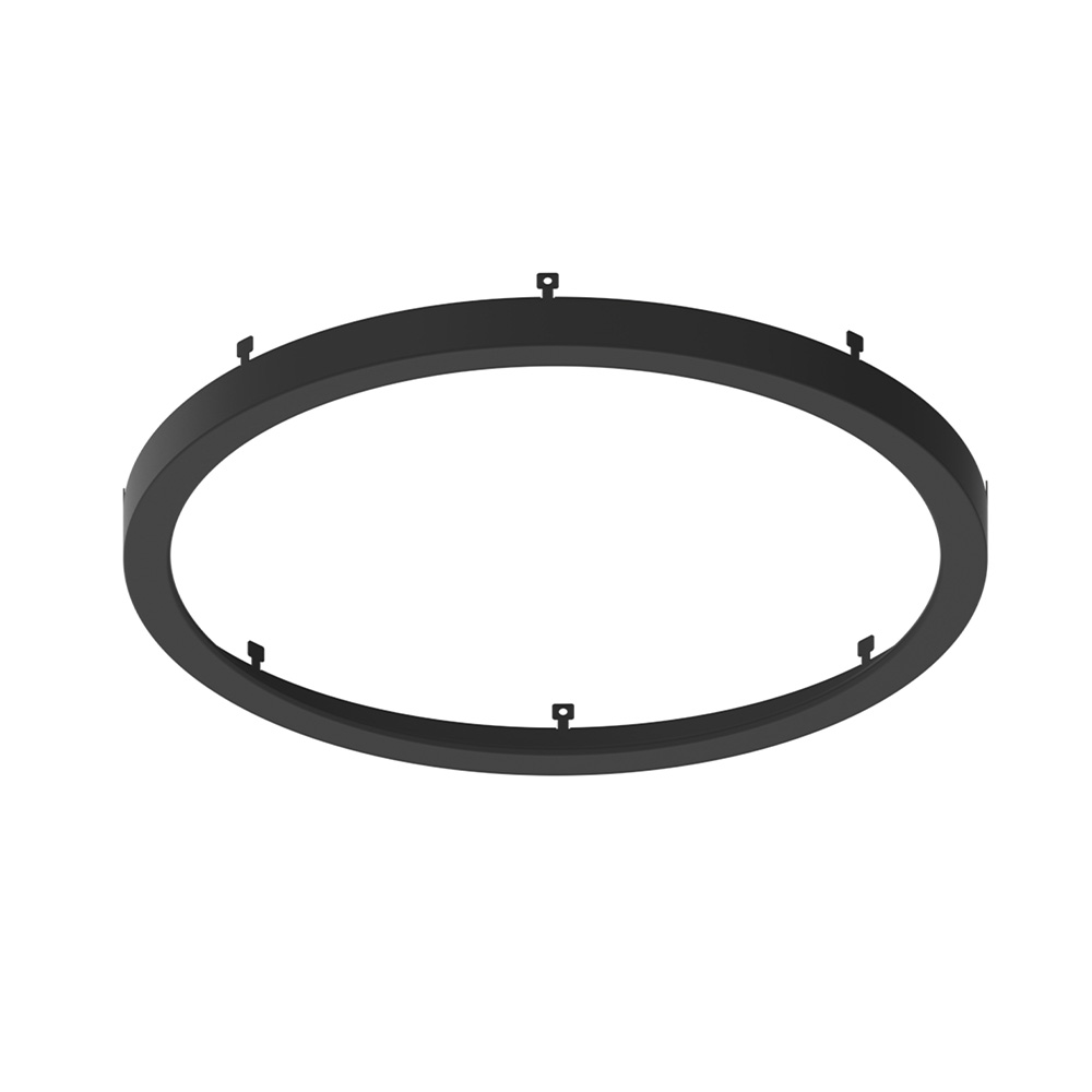 Nora Lighting NELO-12RB 12 in. Decorative Metal Ring - Black