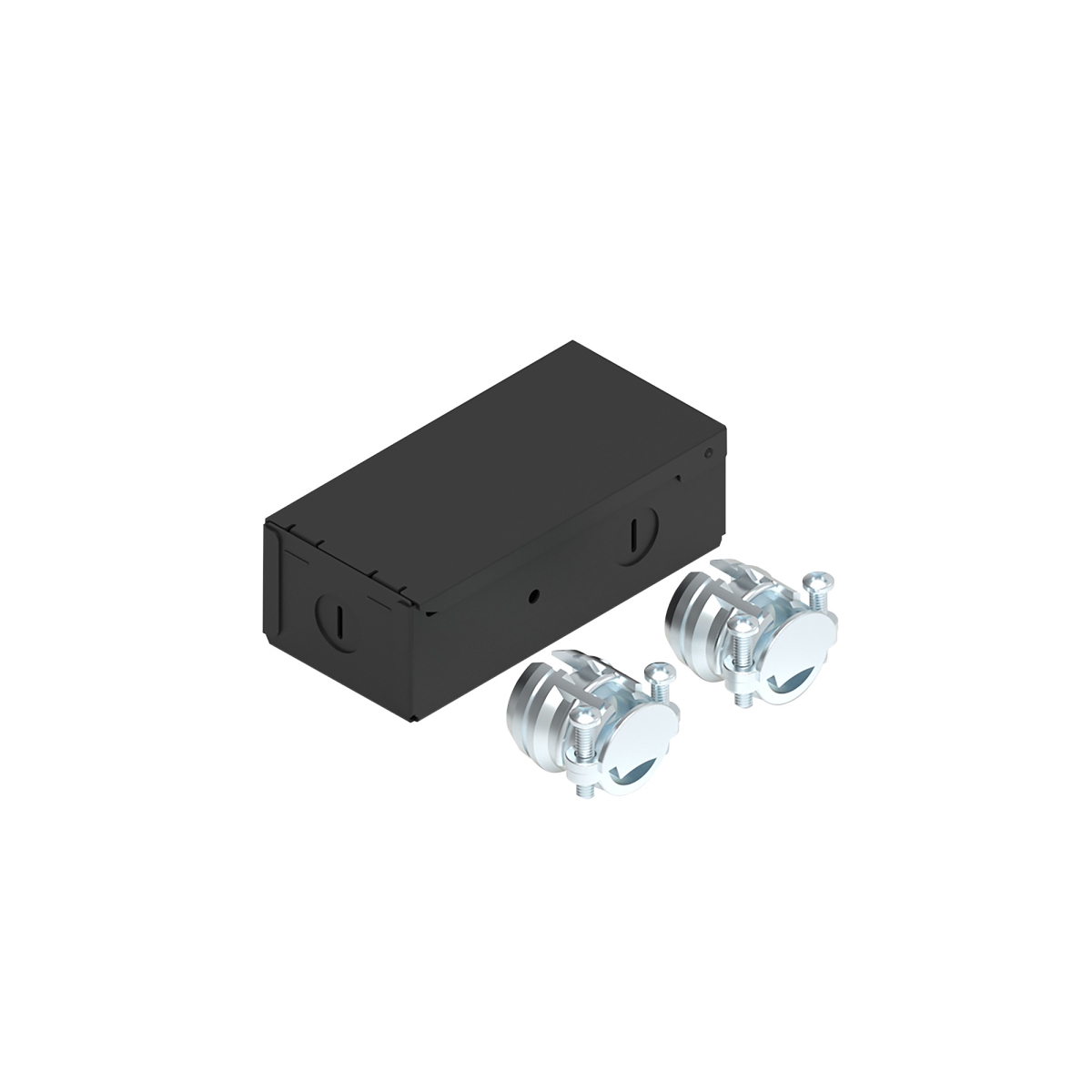 Nora Lighting NUA-902B Junction Box, Black Finish