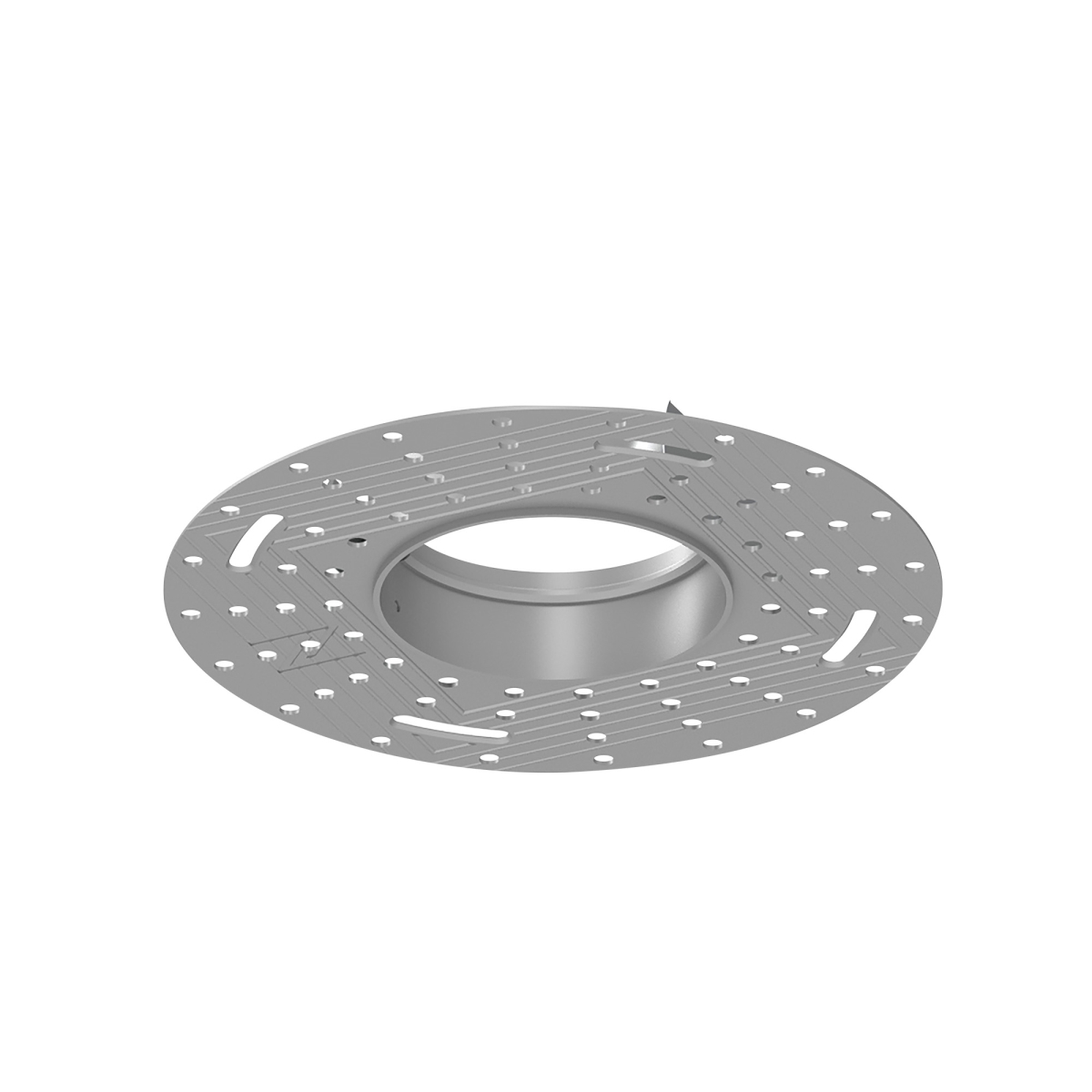 Nora Lighting NPR-TLMR-4R 4 in. Pearl Round Trimless Mud Ring