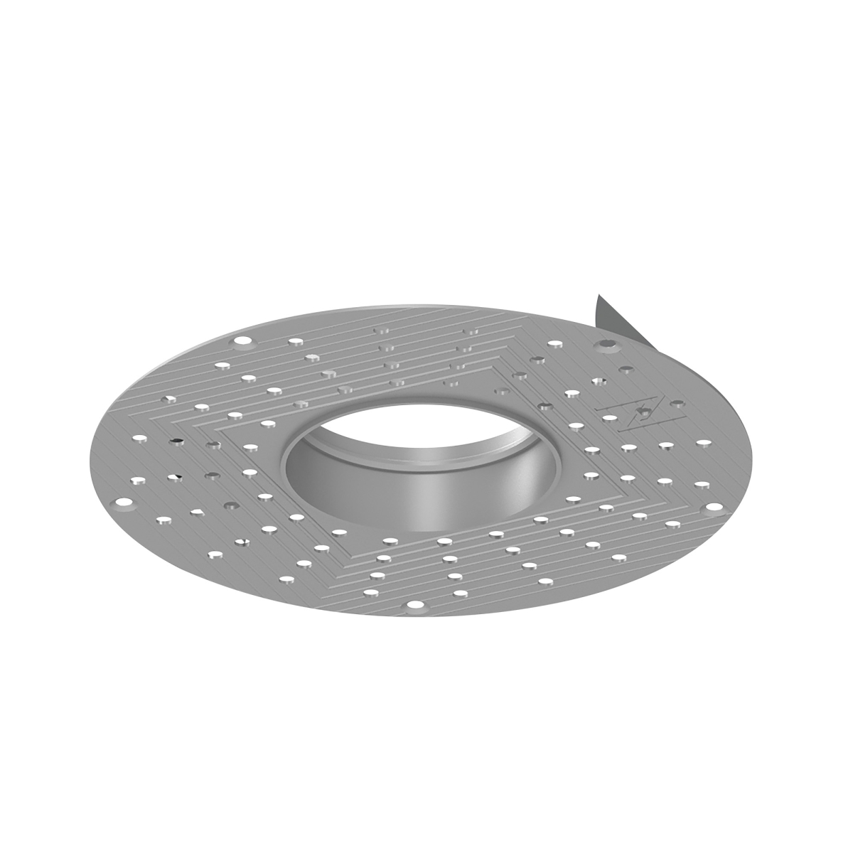 Nora Lighting NPR-TLMR-6R 6 to 4 in. Conversion Pearl Trimless Mud Ring