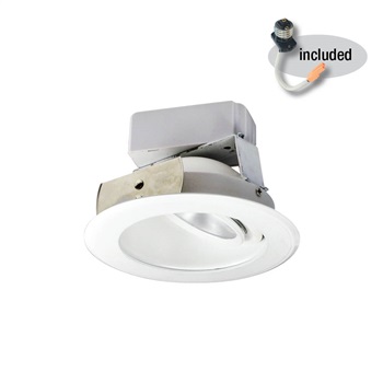 Nora Lighting  4 in. Cobalt LED Retrofit Adjustable, Bronze - 30K