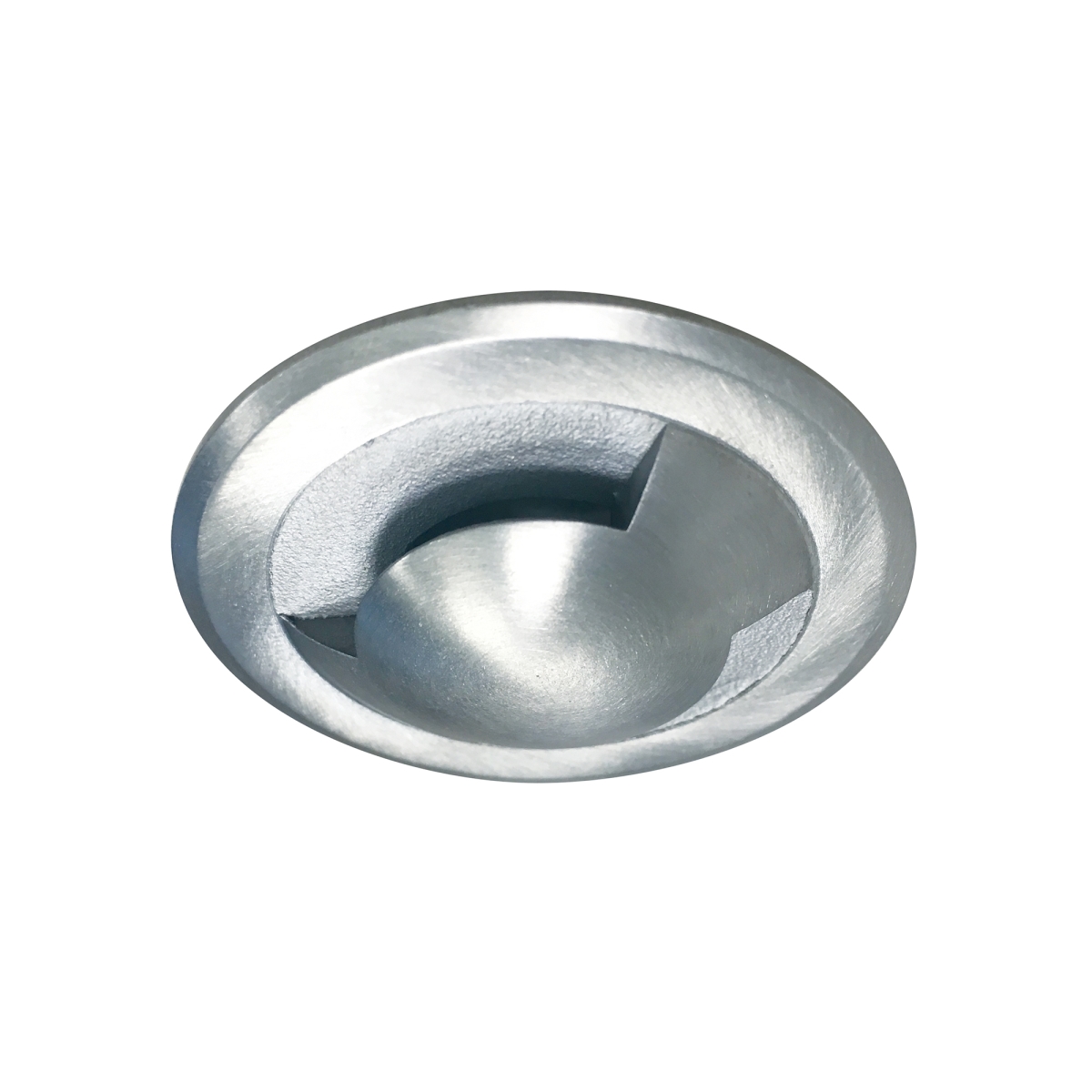 Nora Lighting NM1-RSSDBN 1 in. Round Indicator Stainless Steel Trim for M1 Minature Recessed Downlight, Brushed Nickel