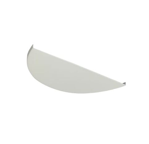 4in. Onyx Round Eyelid Light Fixture - White - Compact Design - Versatile Use