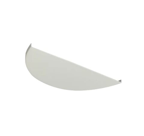 Nora Lighting  5 & 6 in. Onyx Round Eyelid, White