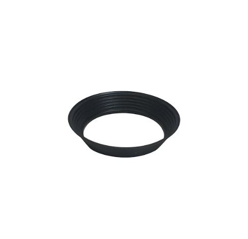 Nora Lighting NOX-4BAFB 4 in. Onyx Round Baffle Insert, Black