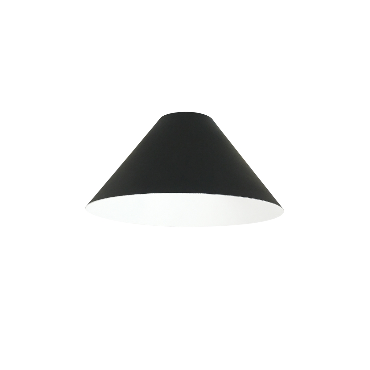 Nora Lighting NYLM-2CONEWB 2 in. iLENE Fixture Shade, White & Black