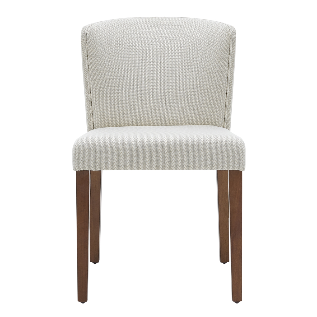 3900076-276 Albie Fabric Dining Side Chair, Cardiff Cream - Set of 2 -  New Pacific Direct