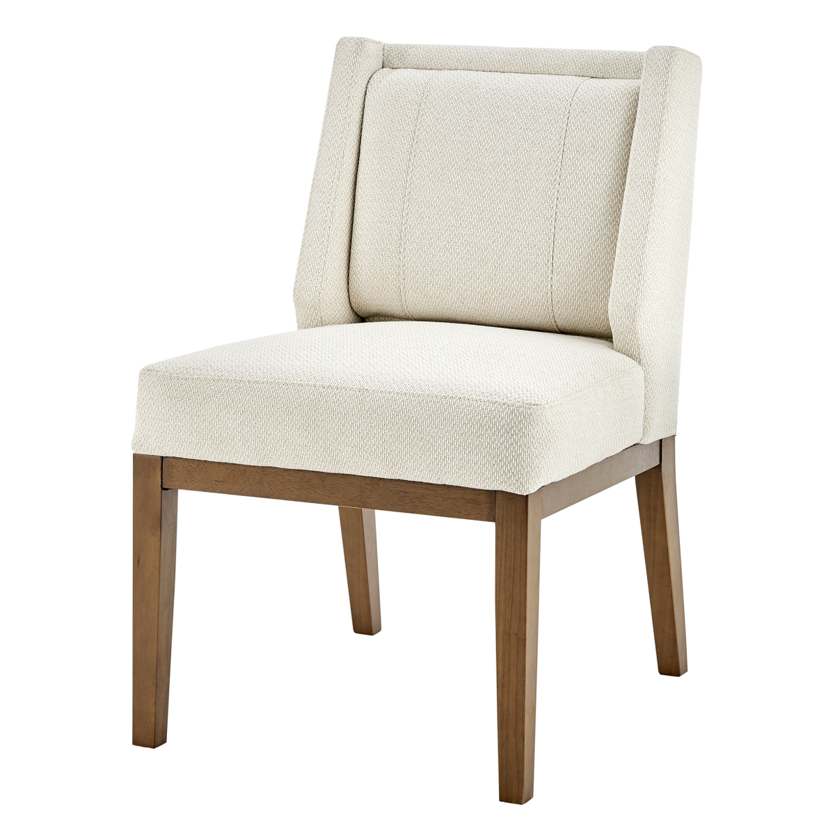 9900079-276 34 x 22 x 25.5 in. Ethan Fabric Dining Side Chair, Cardiff Cream -  New Pacific Direct