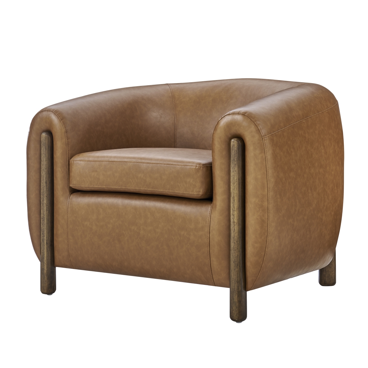 Pacific Direct 1900205-VCD Cordelia PU Accent Arm Chair